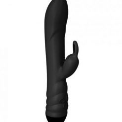 Adrien Lastic Twister Clitoral Sucker & Vibrating Rabbit - Black