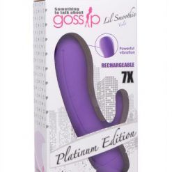 7x Lil Smoothie Mini Silicone Rabbit Vibe - Violet